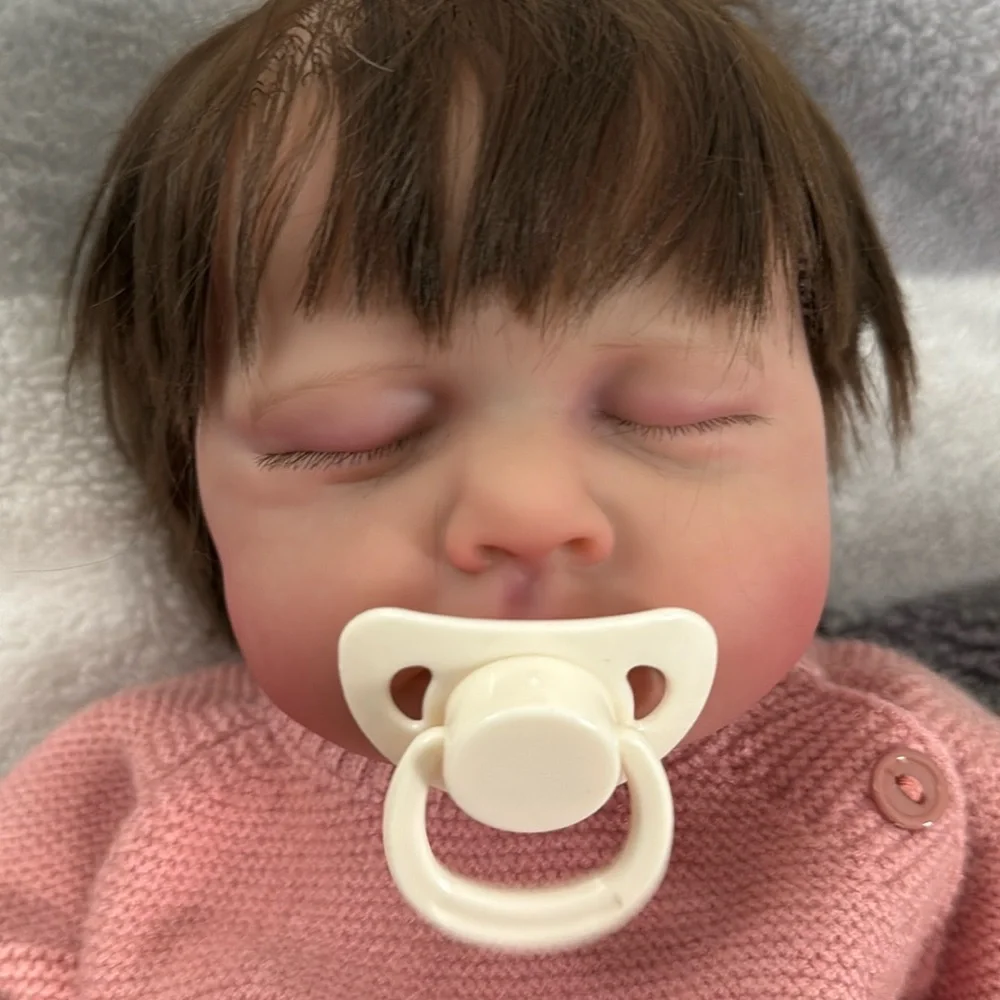 REBORN BABY DOLL Lifelike Newborn Girl Full Body Vinyl, Anatomically Correct! - Picture 15 of 17